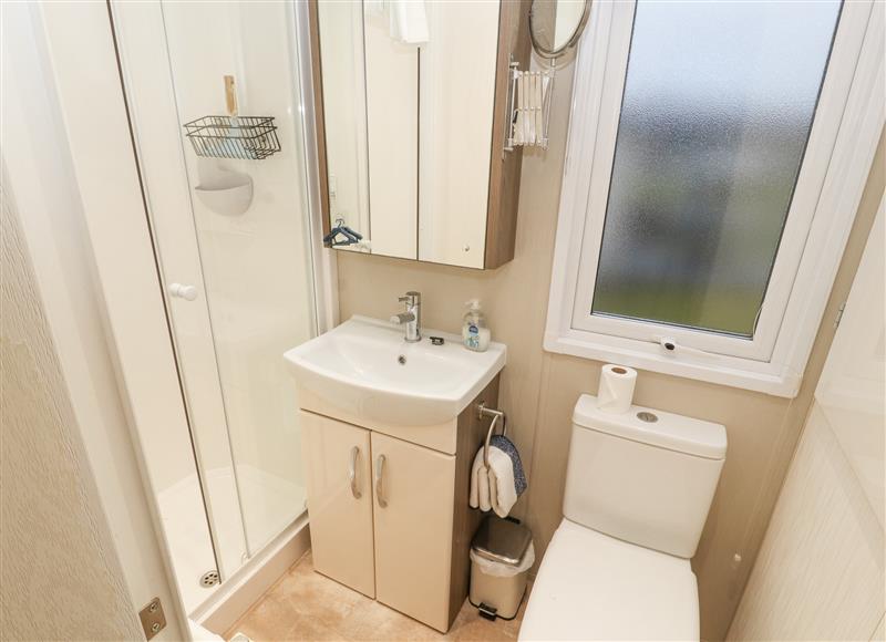 This is the bathroom at Lakeside Haven, Warton near Carnforth