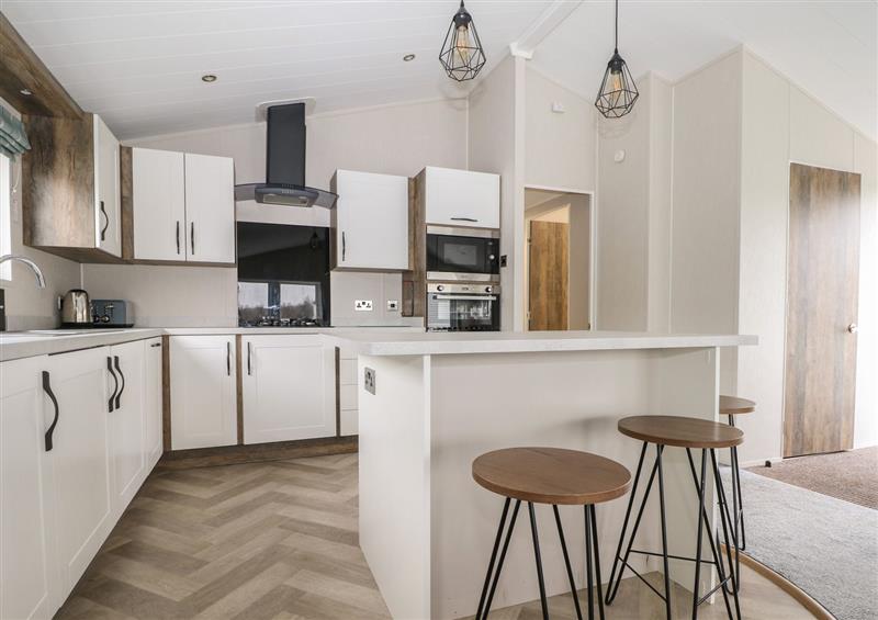 This is the kitchen at Lakeside Lodge, Runcton