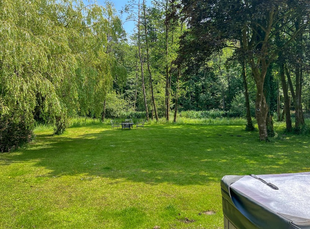 Garden at Lakeside in Ulverston, Cumbria