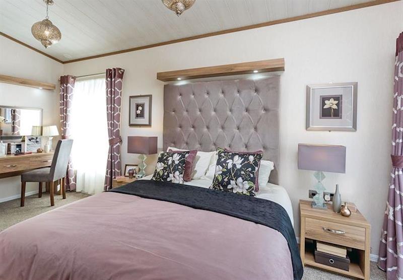 One of the double bedrooms at Lakesway in Levens, Nr Kendal