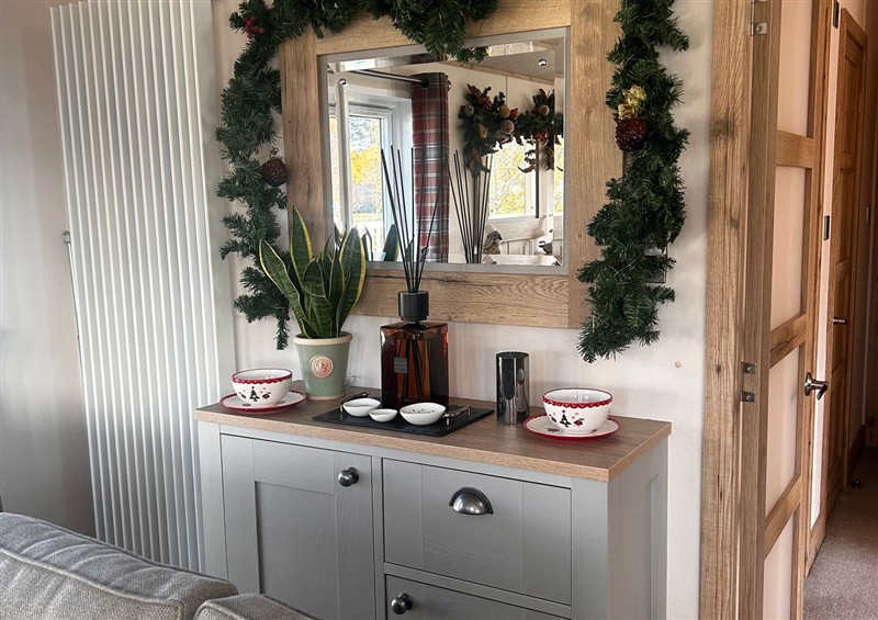 The kitchen at Lakewood Retreat, Woodhall Spa