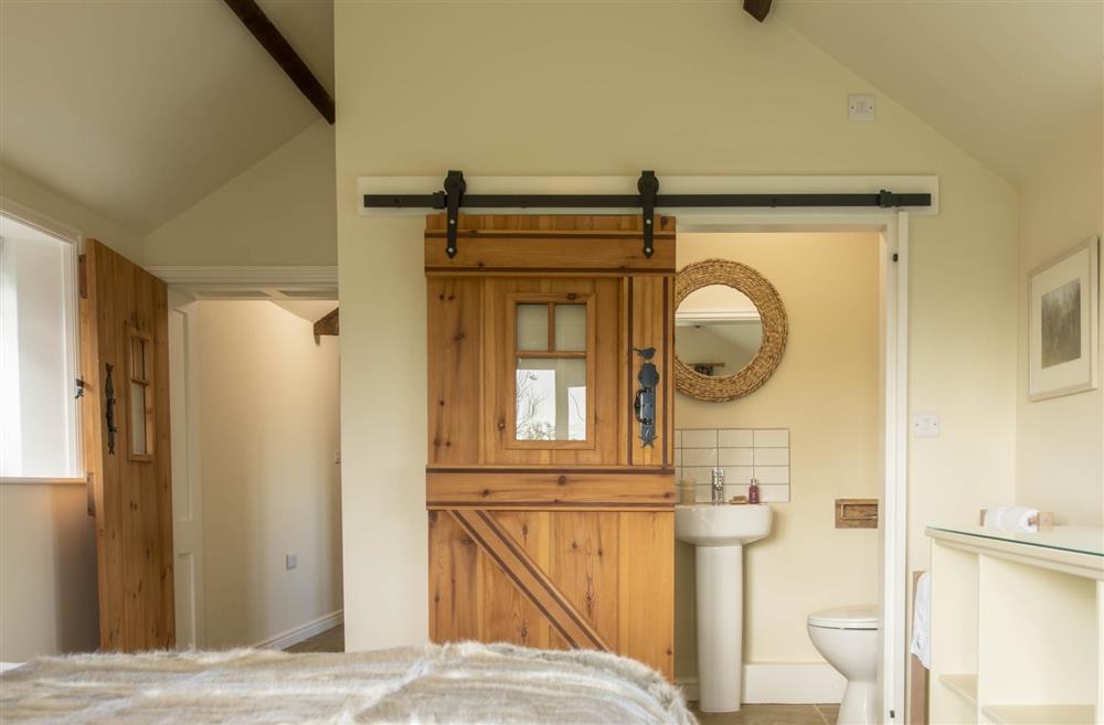 Bedroom one has an en-suite shower room at LaLo, Thirsk, North Yorkshire