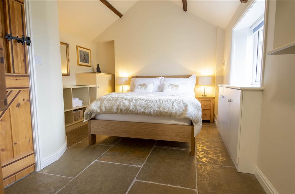 Bedroom two with 4’6 double bed at LaLo, Thirsk, North Yorkshire
