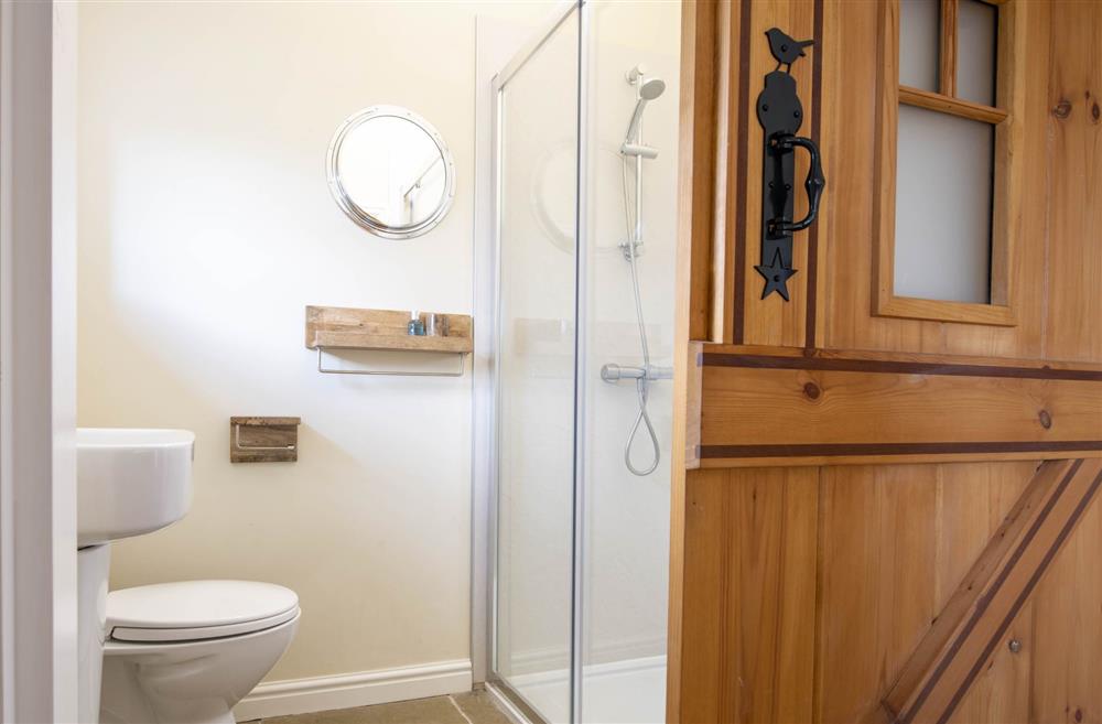 Bedroom two’s en-suite shower room at LaLo, Thirsk, North Yorkshire
