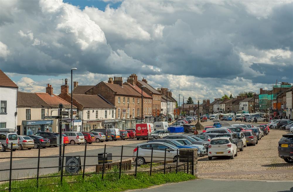 The local market town of Bedale