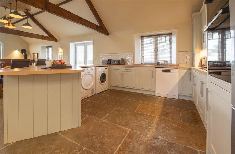 The spacious well-equipped kitchen at LaLo, Thirsk, North Yorkshire