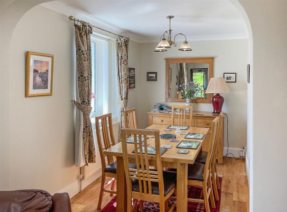 Dining room at Lambert Hill Cottage in Ruswarp near Whitby, North Yorkshire