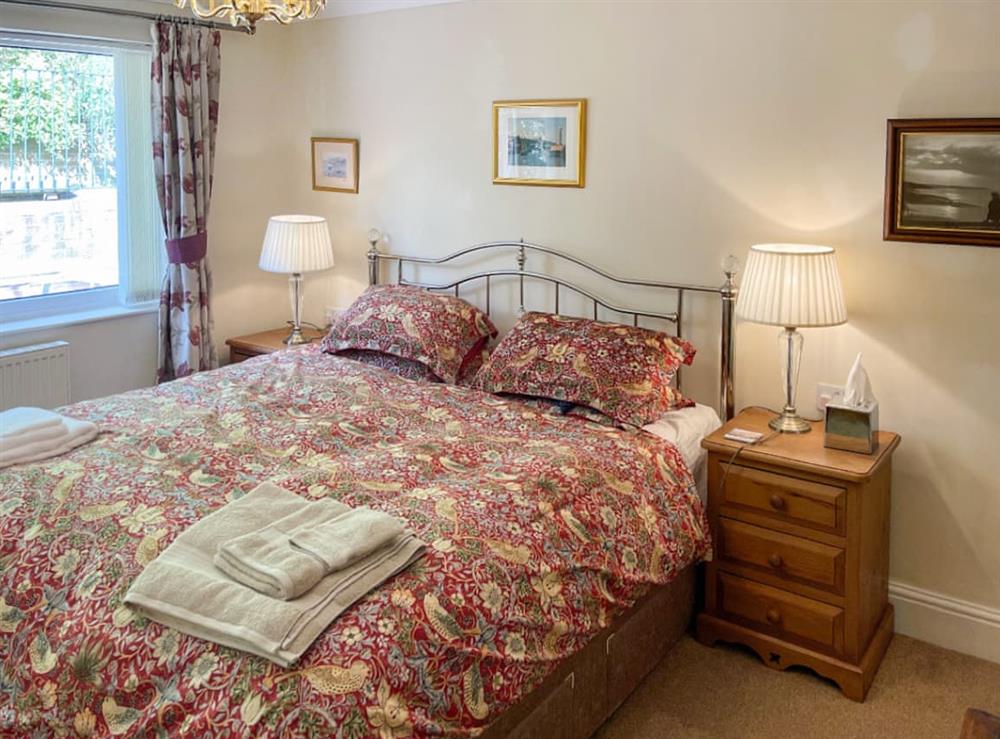 Double bedroom at Lambert Hill Cottage in Ruswarp near Whitby, North Yorkshire