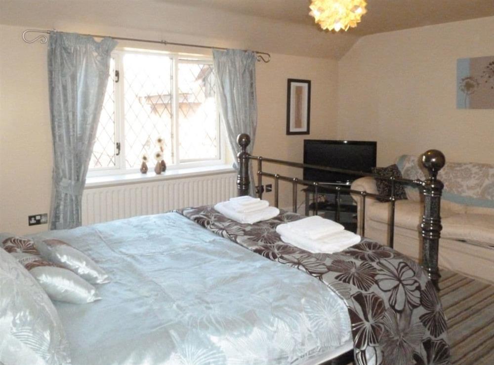 Comfortable double bedroom at Lambourne House in Skegness, Lincolnshire