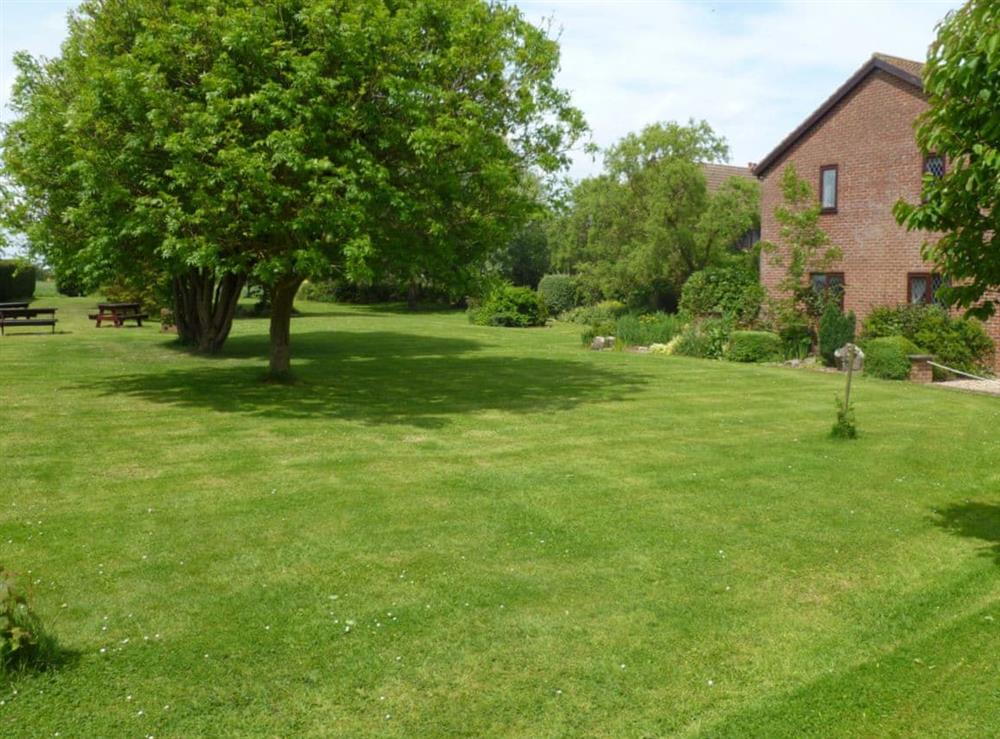 Garden and grounds at Lambourne House in Skegness, Lincolnshire