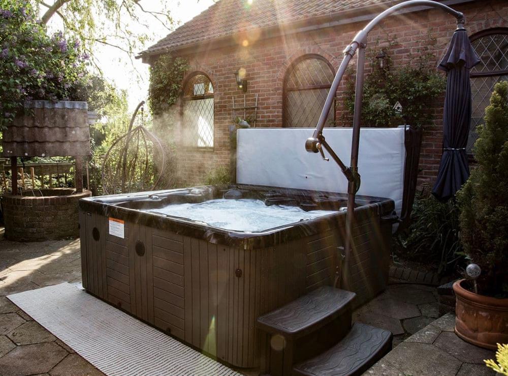 Hot tub at Lambourne House in Skegness, Lincolnshire