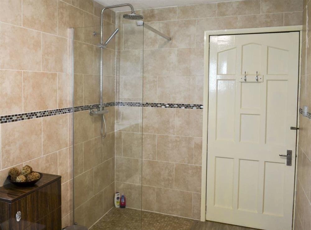Shower room at Lambourne House in Skegness, Lincolnshire