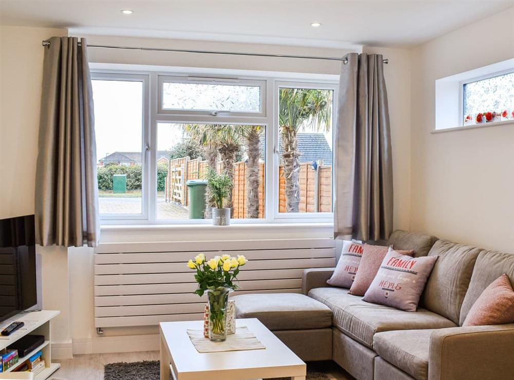 Living area at Lamorna in Littlehampton, West Sussex