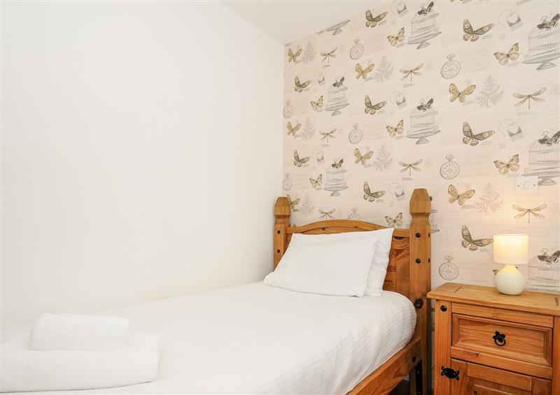 One of the bedrooms at Lamorna, Mawnan Smith