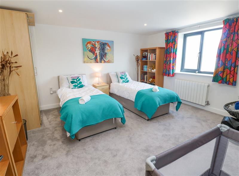 This is a bedroom at Lamorna, Praa Sands