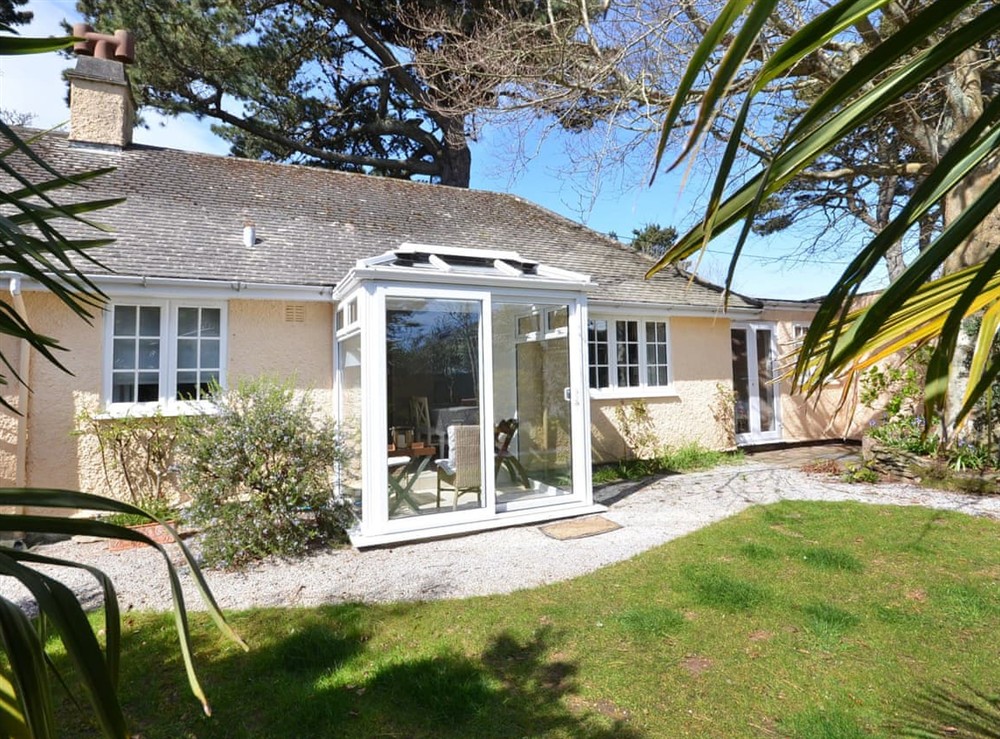 Exterior at Lamorran Lodge in St Mawes, Cornwall