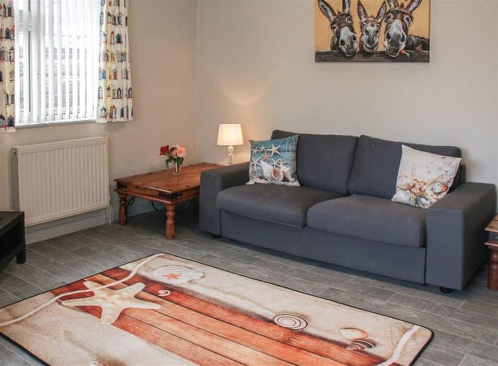 Living room at LAmourette in Bacton, near Happisburgh, Norfolk