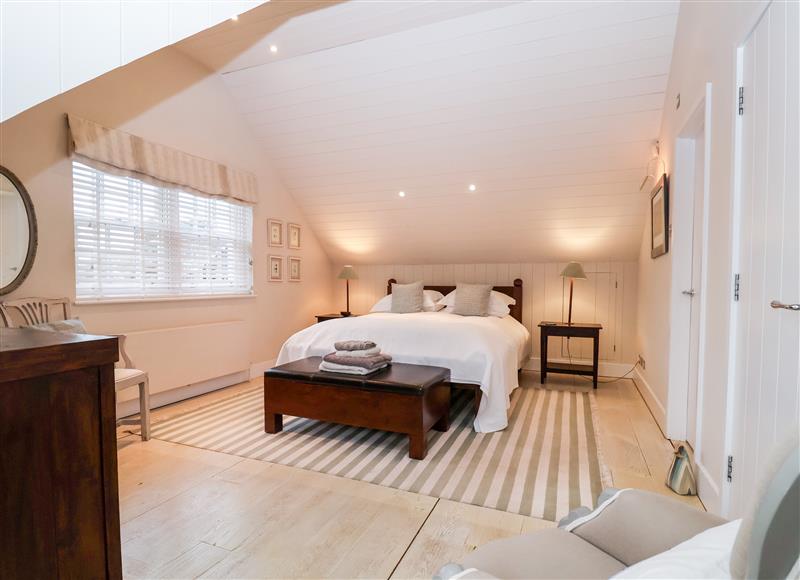 One of the bedrooms at Lampland House, Walberswick