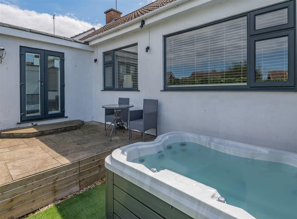 Hot tub (photo 2) at Lamsey Cottage in Heacham, Norfolk