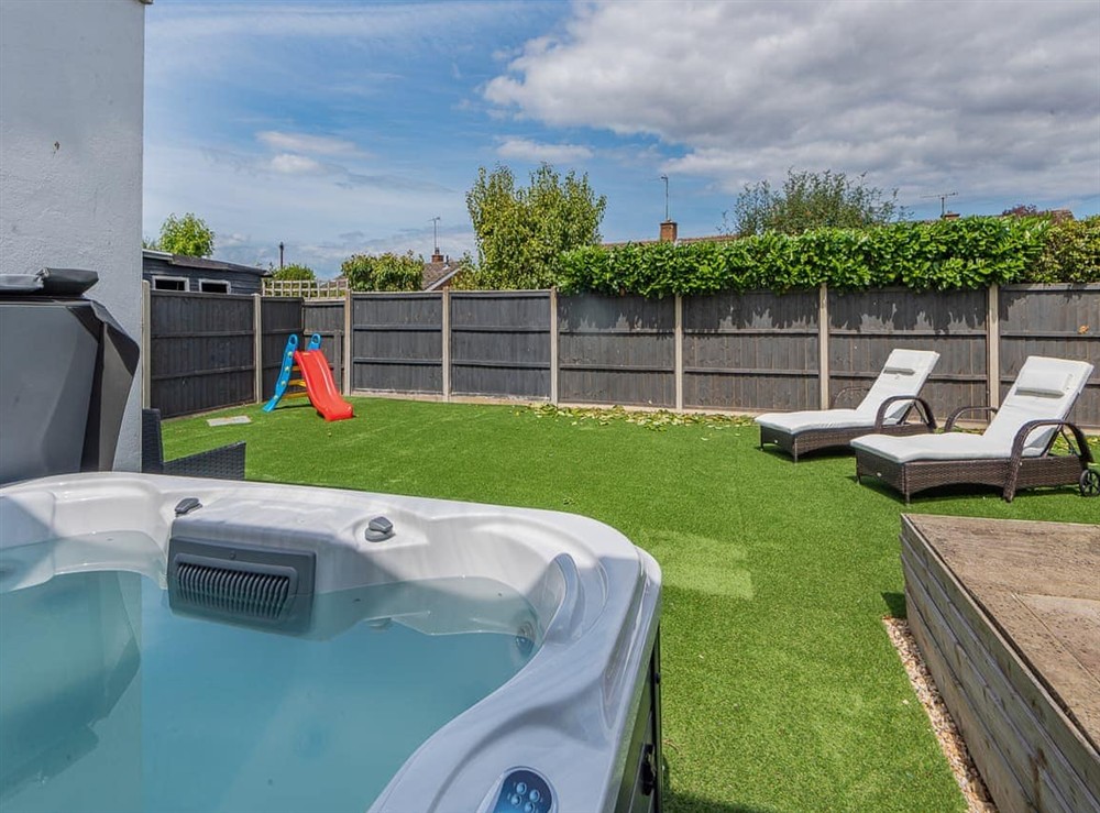 Hot tub (photo 3) at Lamsey Cottage in Heacham, Norfolk