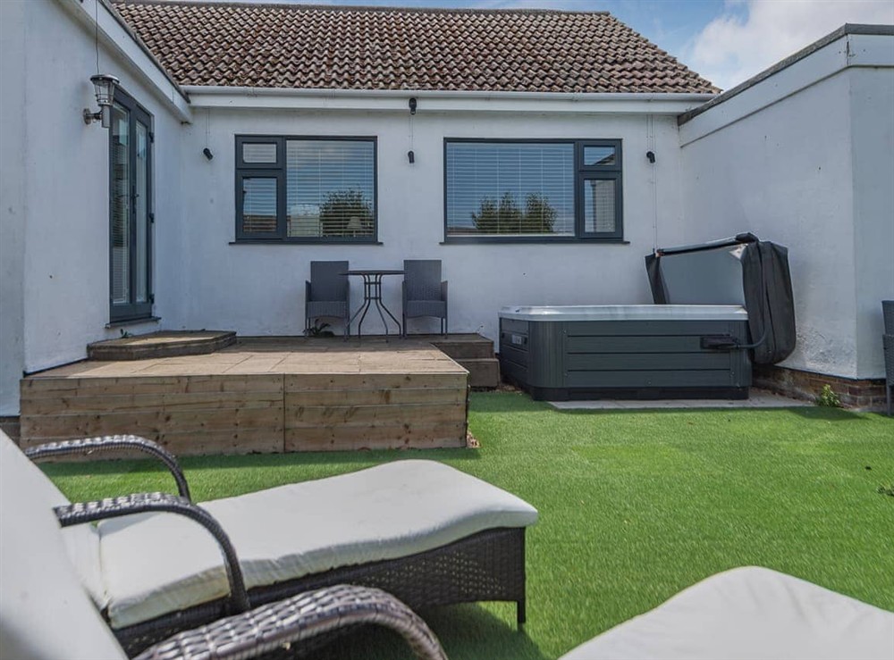 Hot tub (photo 4) at Lamsey Cottage in Heacham, Norfolk
