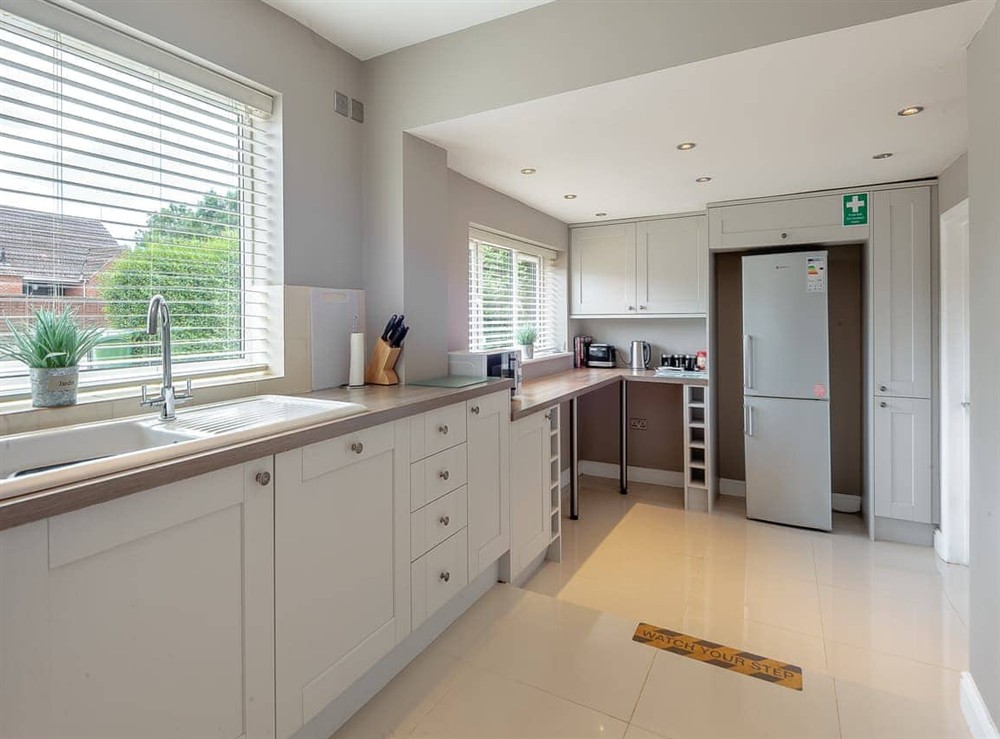 Kitchen at Lamsey Cottage in Heacham, Norfolk
