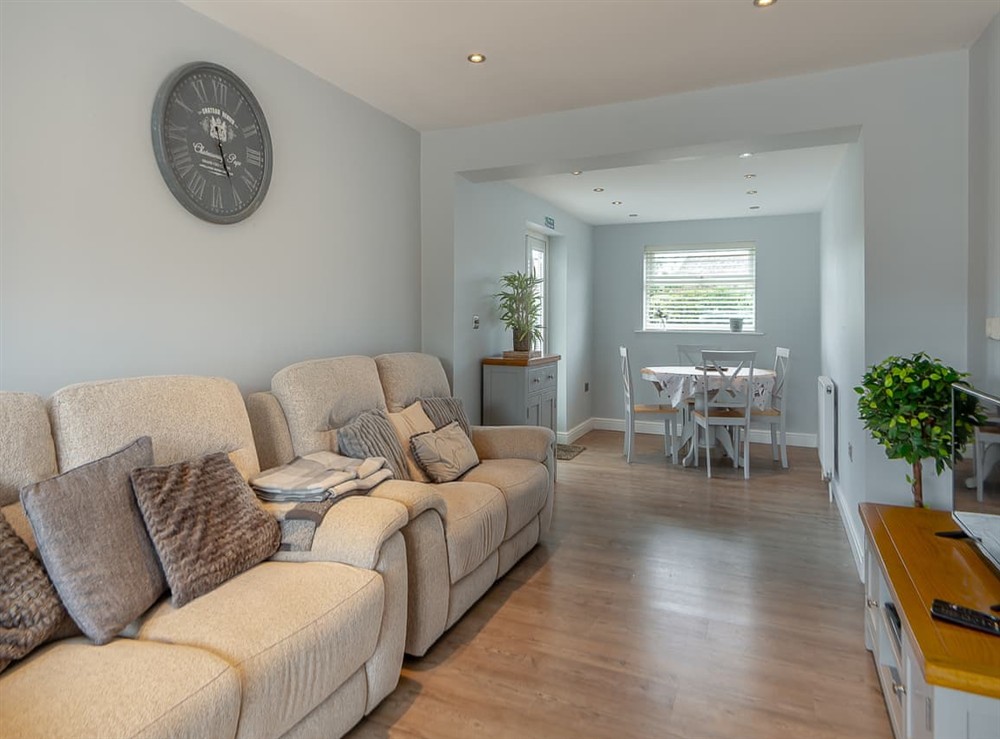 Living area at Lamsey Cottage in Heacham, Norfolk