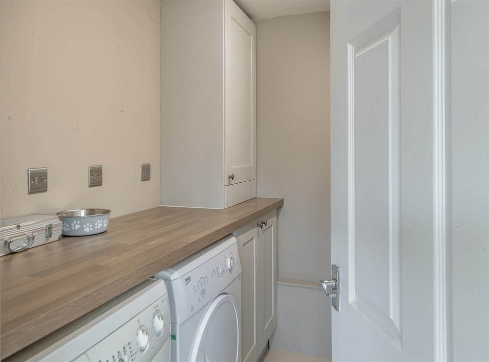 Utility room at Lamsey Cottage in Heacham, Norfolk