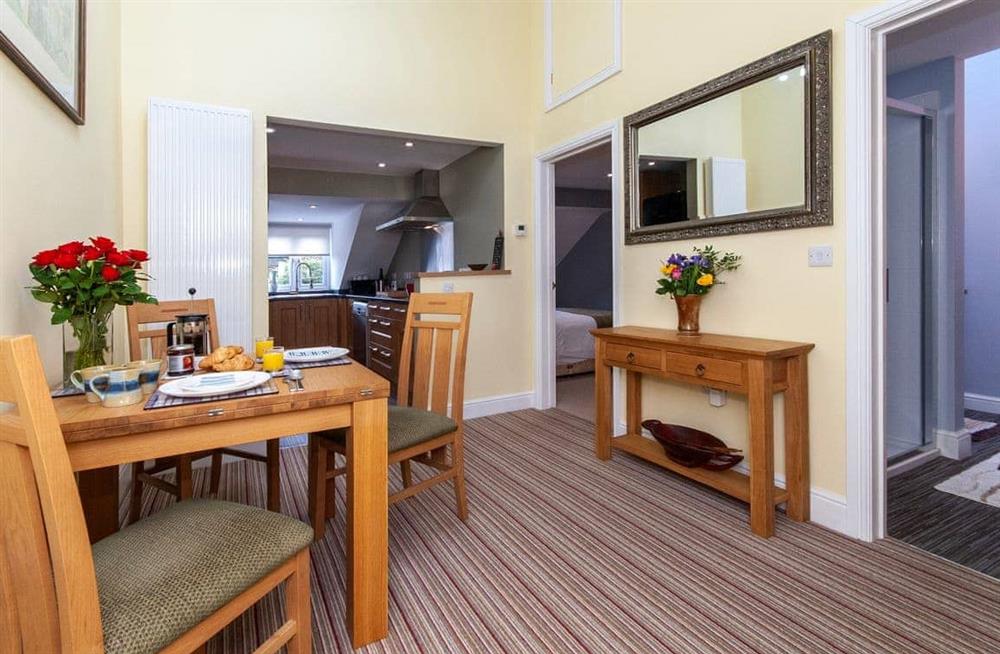 Relax in the living area at Lan Lofft in St David’s, Pembrokeshire, Dyfed