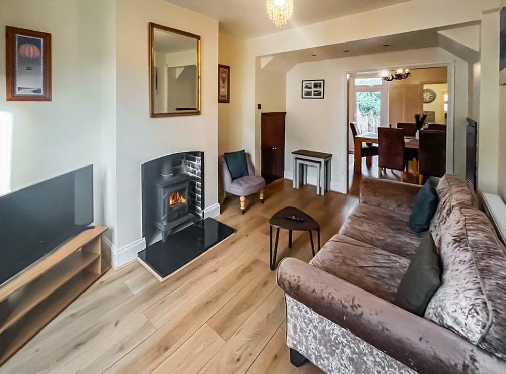 Living area at Lancaster House in Canterbury, Kent