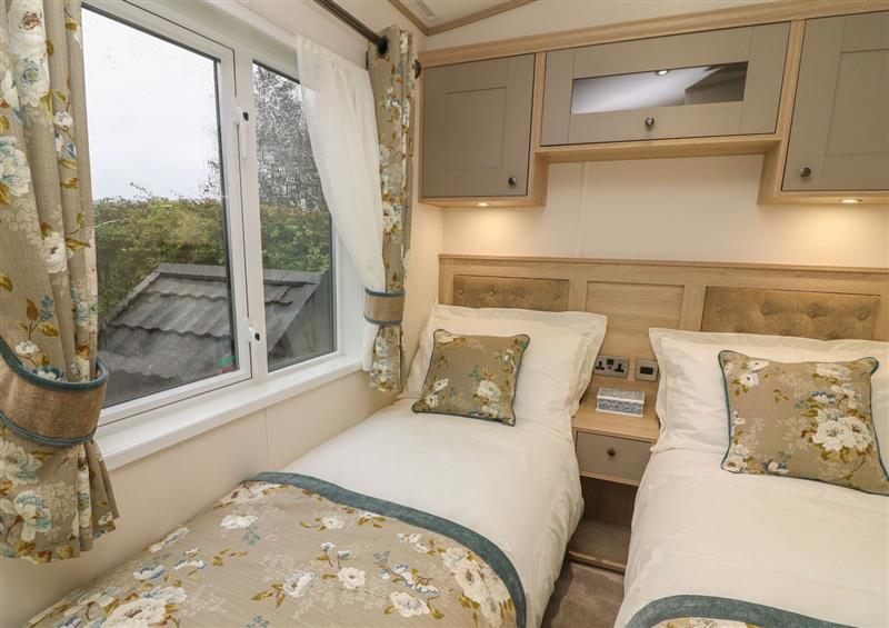 One of the bedrooms at Lancaster Lodge, South Lakeland Leisure Village