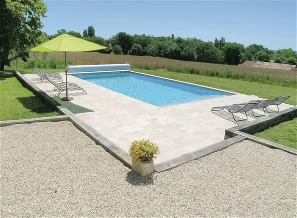 Swimming pool (photo 2) at L’Ancienne Ferme in Saint-Aubin-de-Cadelech, Dordogne and Lot, France