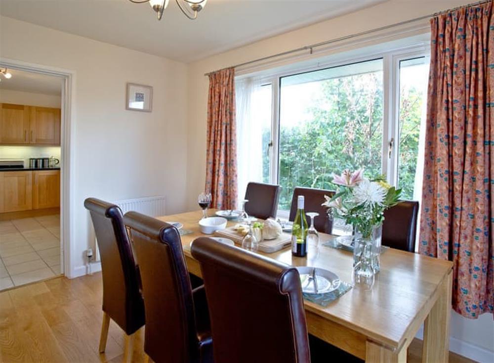 Dining room at Landfall in South Devon, Brixham
