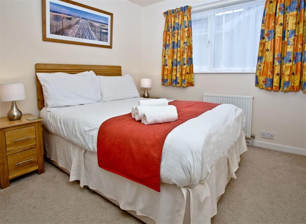 Double bedroom at Landfall in South Devon, Brixham