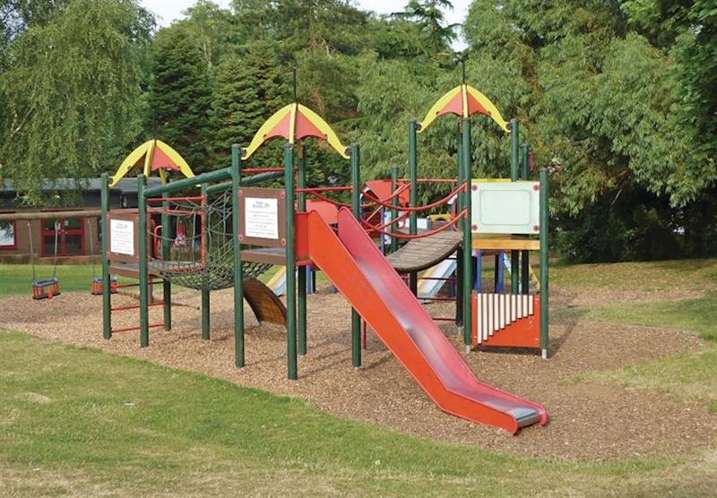 Children’s play area at Landguard Holiday Park in Shanklin, Isle Of Wight