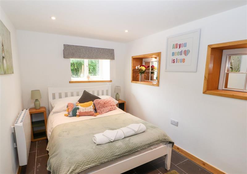 This is the bedroom at Lands Brow Lodge, Wigton