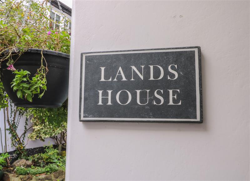 The garden in Lands House at Lands House, Appledore