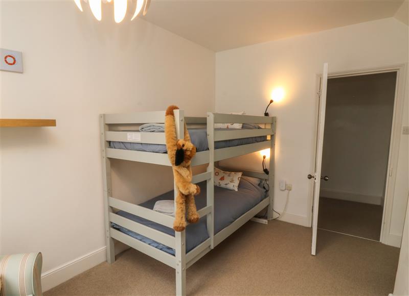 This is a bedroom at Lands House, Appledore