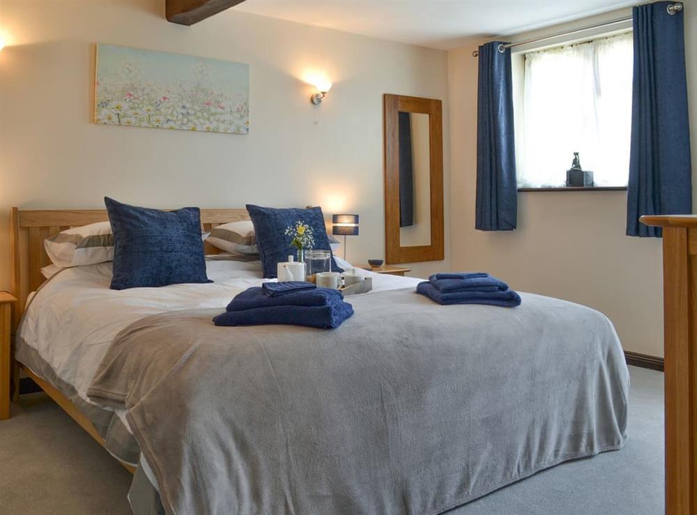 Relaxing double bedroom at Lane End Linney, 