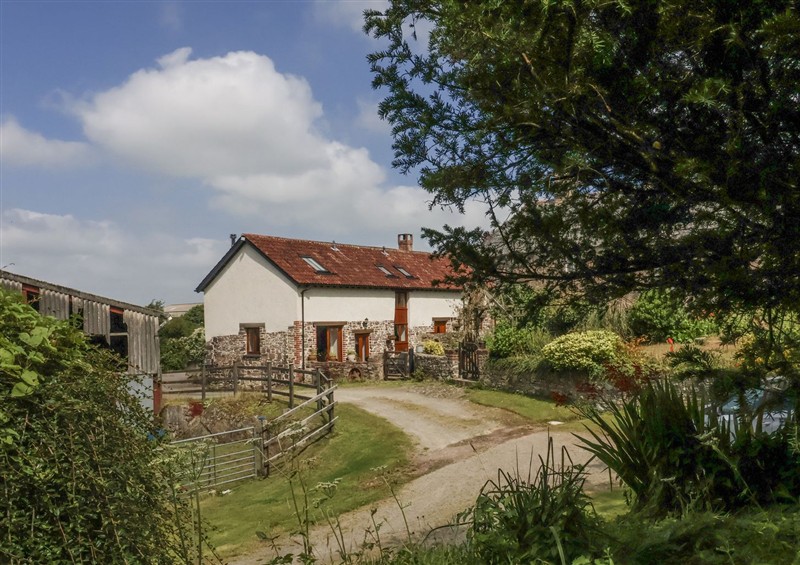The setting of Lane End at Lane End, North Molton