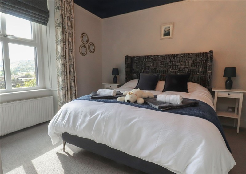 One of the 4 bedrooms at Langcliffe House, Kettlewell