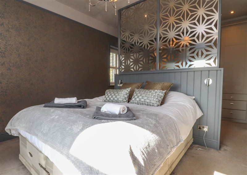 One of the bedrooms at Langcliffe House, Kettlewell