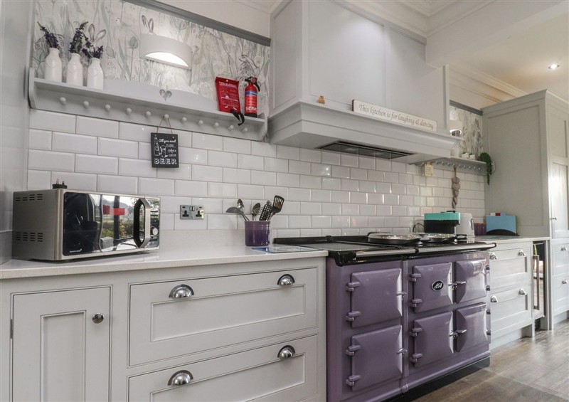 The kitchen at Langcliffe House, Kettlewell