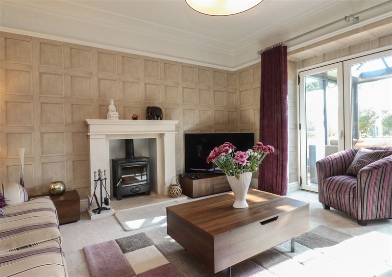 The living area at Langcliffe House, Kettlewell