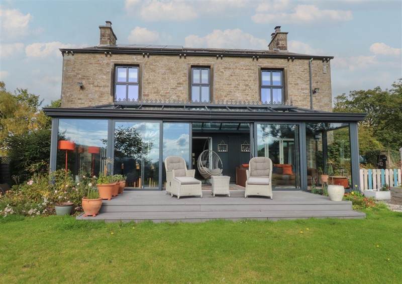 This is the setting of Langcliffe House at Langcliffe House, Kettlewell