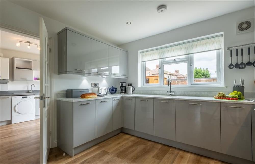 Everything you could need in the spacious kitchen at Langdale, Heacham near Kings Lynn