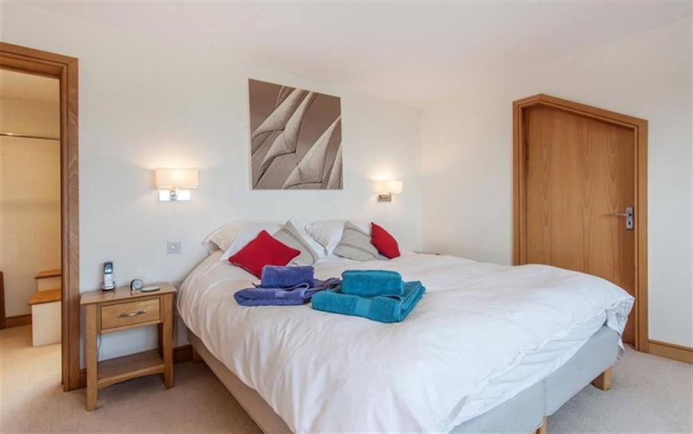 The second double bedroom at Langerstone in East Prawle