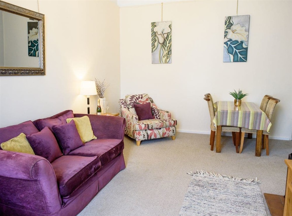 Living room/dining room at Langetot in Bury St. Edmunds, Suffolk