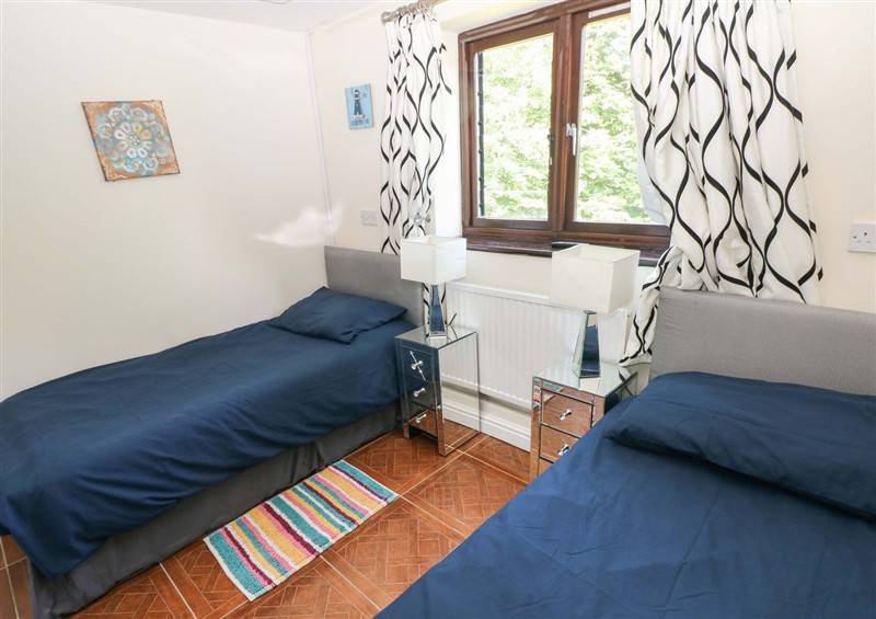 One of the bedrooms at Langland Heights, Mumbles