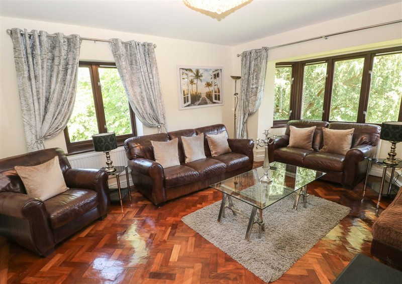 The living room at Langland Heights, Mumbles